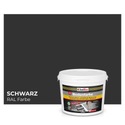 Bodenfarbe Betonfarbe Schwarz 12 kg Bodenbeschichtung Fußbodenfarbe Garage