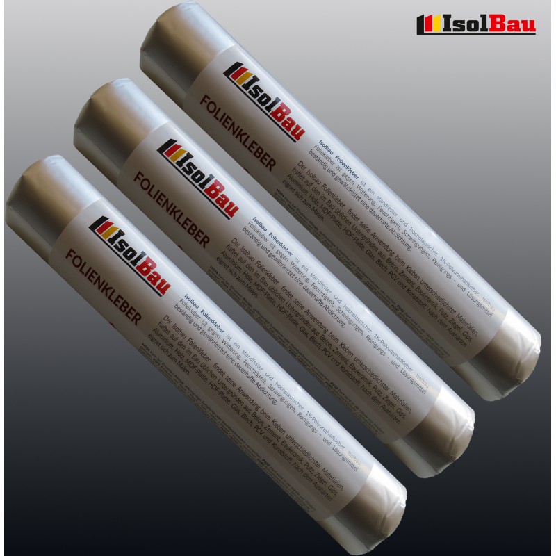Folienkleber –3 x 600 ml Schlauchbeutel, dichtkleber - IsolBau