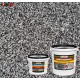 Mosaikputz Buntsteinputz BP 30 (schwarz, grau, weiss) 20 kg Fertigputz Sockelputz + Quarzgrund 4 kg