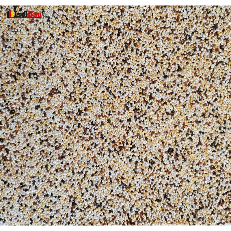 Buntsteinputz Mosaikputz BP50 5kg Absolute ProfiQualit/ät Quarzgrund 1,5 kg weiss, gelb, braun, schwarz