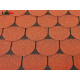 Dachschindeln Biberschindeln 1 Stk Ziegelrot Schindeln Dachpappe Bitumen