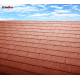Dachschindeln 2m² Rechteck Form Ziegelrot (14 Stk) Schindeln Dachpappe Bitumen