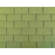 Dachschindeln 2m² Rechteck Form Grün (14 Stk) Schindeln Dachpappe Bitumen
