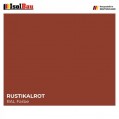 Dachfarbe Rustikalrot 4 kg Sockelfarbe Fassadenfarbe Dachbeschichtung RAL Farbe