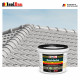 Dach- und Sockelfarbe Dachbeschichtung Dachlack 12 kg Steingrau Polymermembran